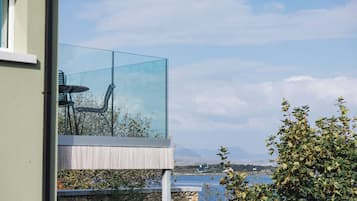 Udsigt fra overnatningsstedet