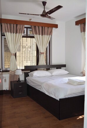 2 bedrooms, iron/ironing board, Internet, bed sheets - Shanti Apartment 2BHK Thamel 5 min walk 2nd Floor (Kathmandu)
