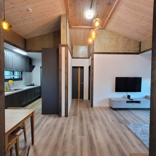 Traditional & Mordern Jejudo House of east Jeju, Korea