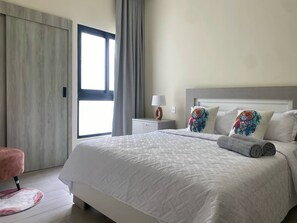 Apartemen, 1 kamar tidur, akses difabel, balkon | 1 kamar tidur