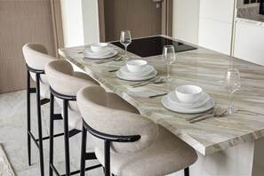 In-room dining - 1BR at Downtown Burj Khalifa View (Dubai)