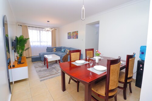 Modern 3-bedroom apartment near JKIA & SGR at Greatwall Gardens, Athiriver
