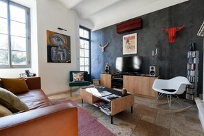 Living area - Le Mas des Oliviers (Nîmes)