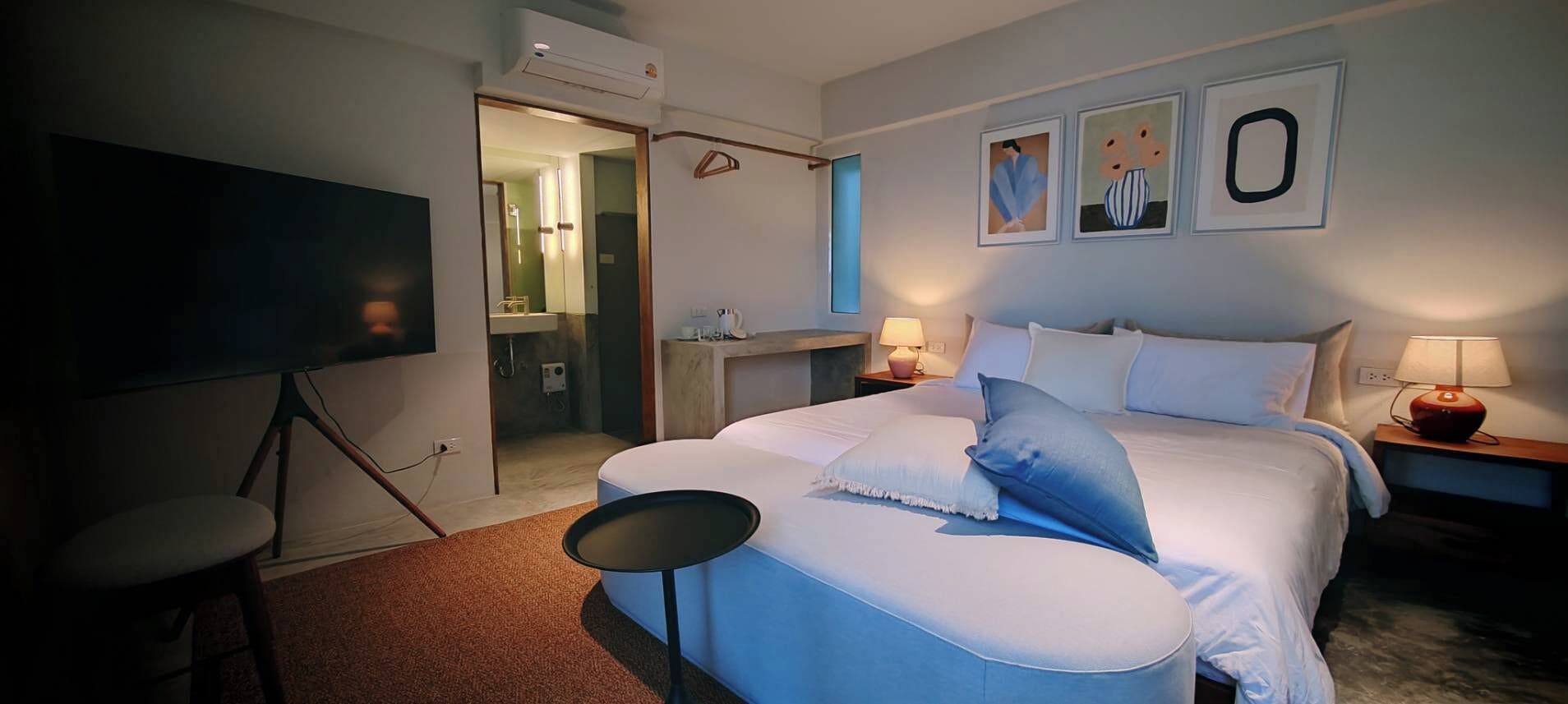 Basic-Doppelzimmer, eingeschränkter Meerblick