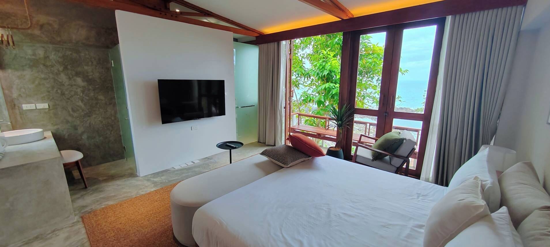 Standard-Doppelzimmer, Balkon, Meerblick