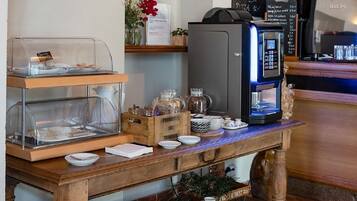 Daily buffet breakfast (EUR 17 per person)