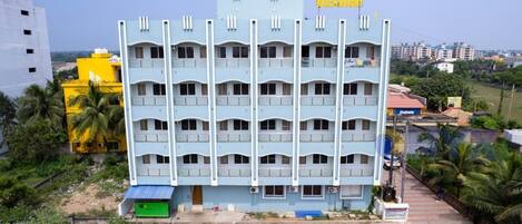 Fassade der Unterkunft