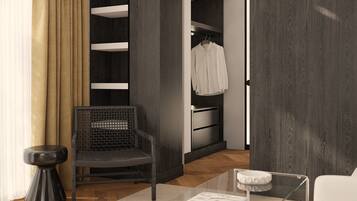 Suite estudio Deluxe | Sábanas italianas Frette y ropa de cama de alta calidad