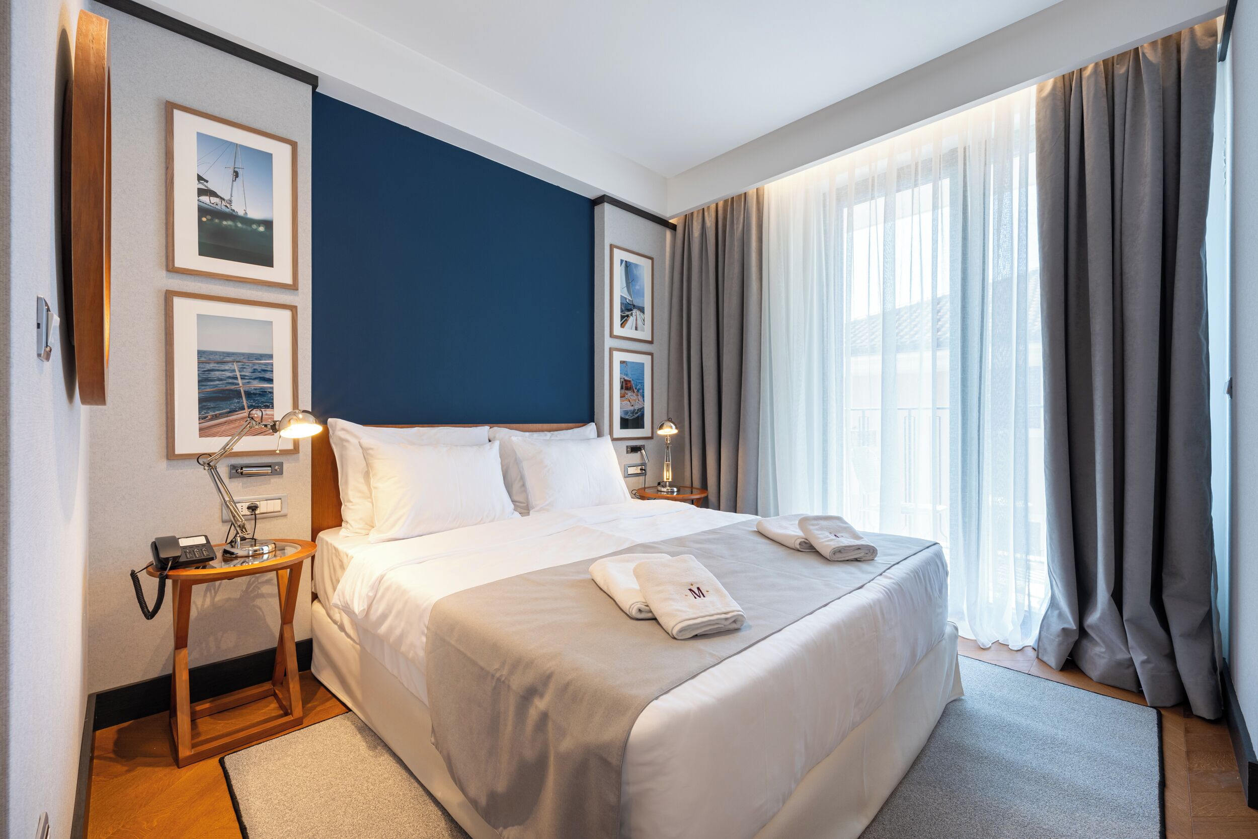 Standard Double or Twin Room, Balcony | Frette Italian sheets, premium bedding, Select Comfort beds, minibar