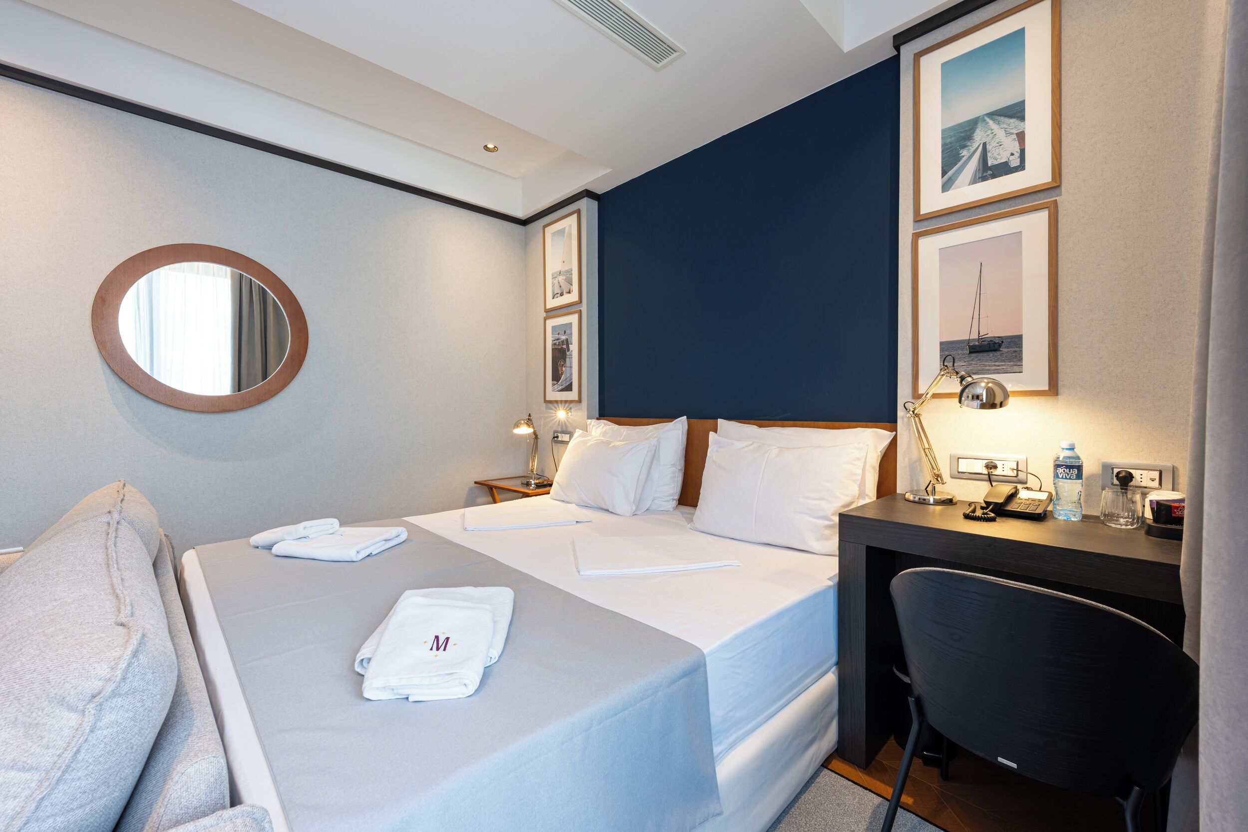 Standard Double or Twin Room | Frette Italian sheets, premium bedding, Select Comfort beds, minibar