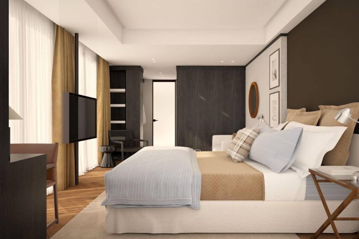 Standard Double or Twin Room, Balcony | Frette Italian sheets, premium bedding, Select Comfort beds, minibar