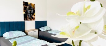 4BR Apartment for 15 Near Danube