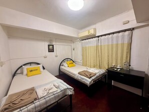 Double or Twin Room | Blackout drapes, iron/ironing board, free WiFi