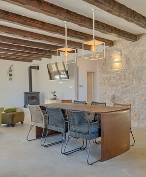 Villa, 3 Bedrooms, Private Pool, Garden View | Dining room - Spacious Country Villa With Private Pool (Tar-Vabriga)