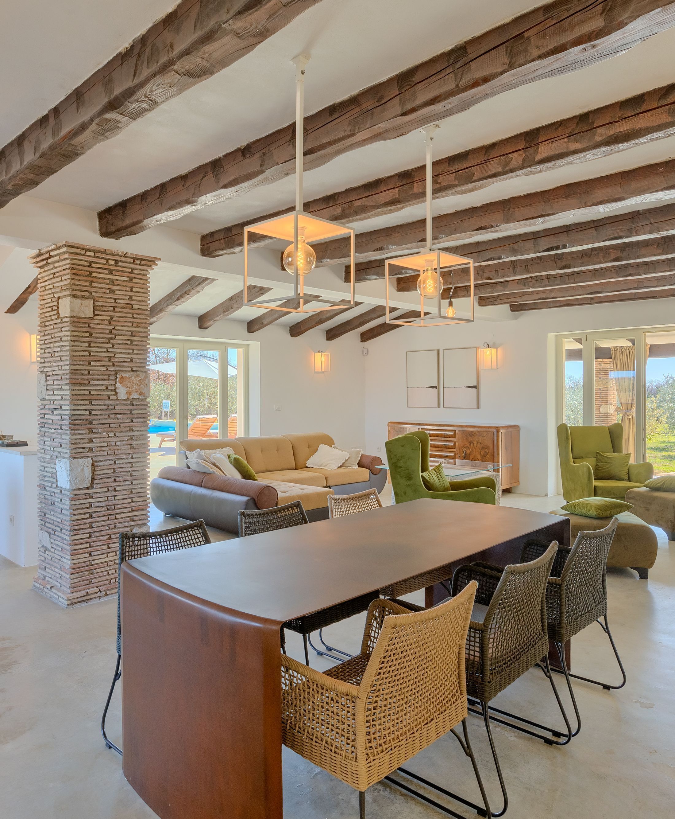 Villa, 3 Bedrooms, Private Pool, Garden View | Interior