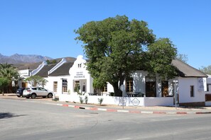 Majoituspaikan julkisivu