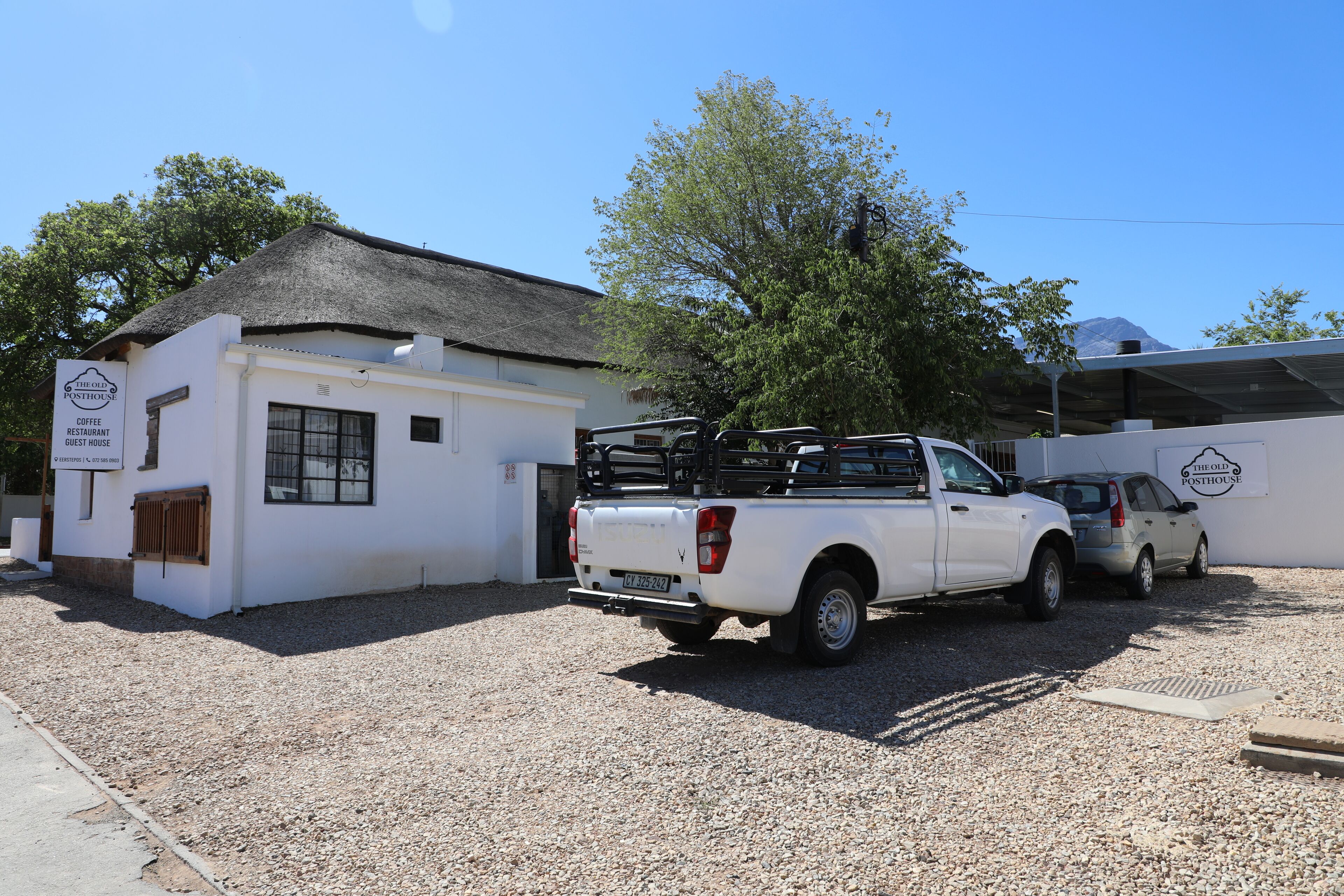 Façade de l’hébergement
