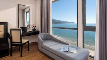 Deluxe Apartment, Sea View | Beach/ocean view