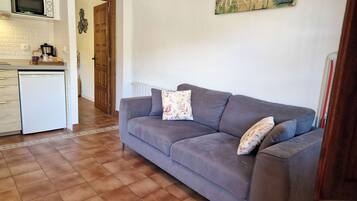 Superior appartement, uitzicht op bergen | Woonruimte