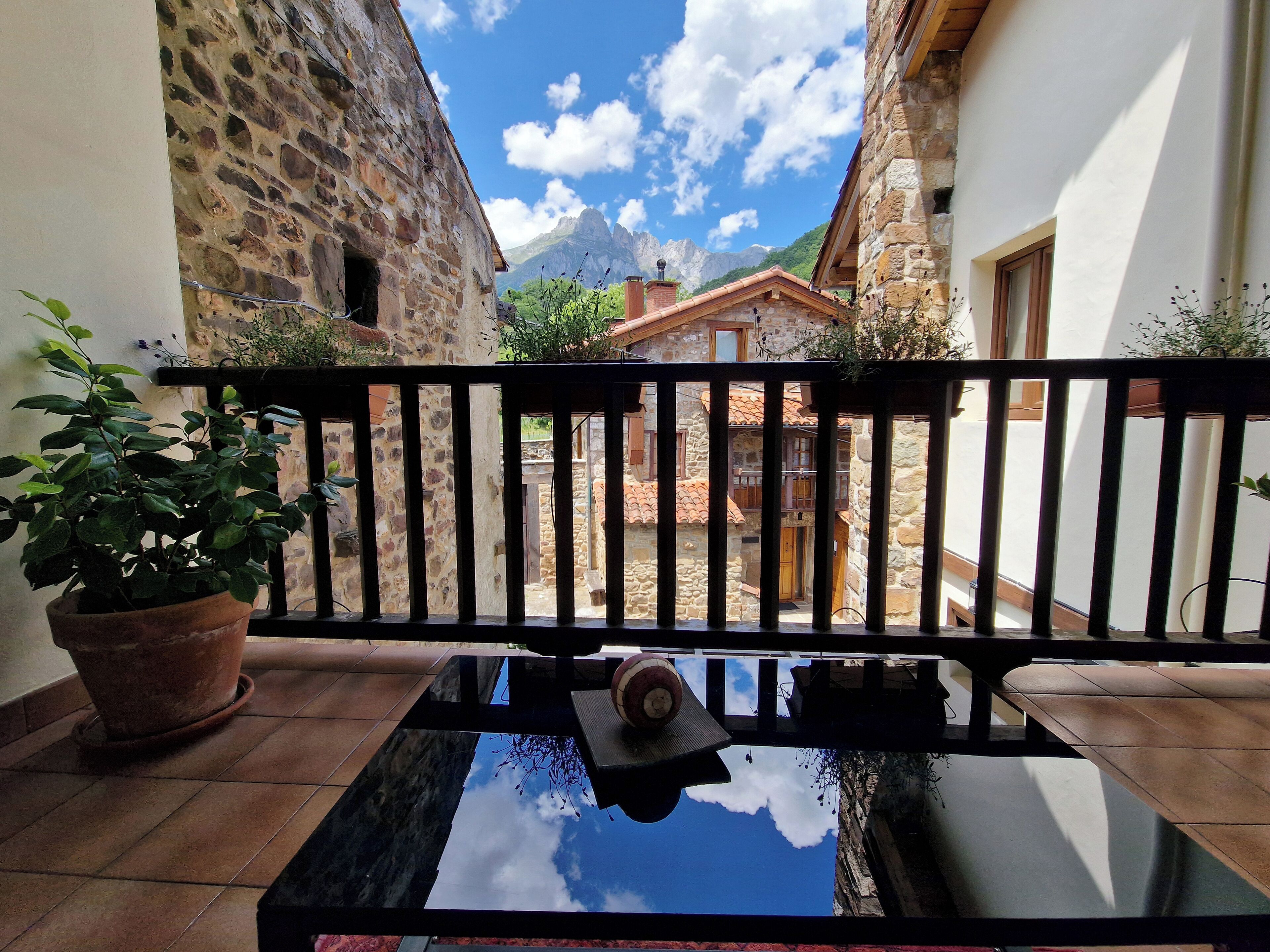 Vue sur les montagnes