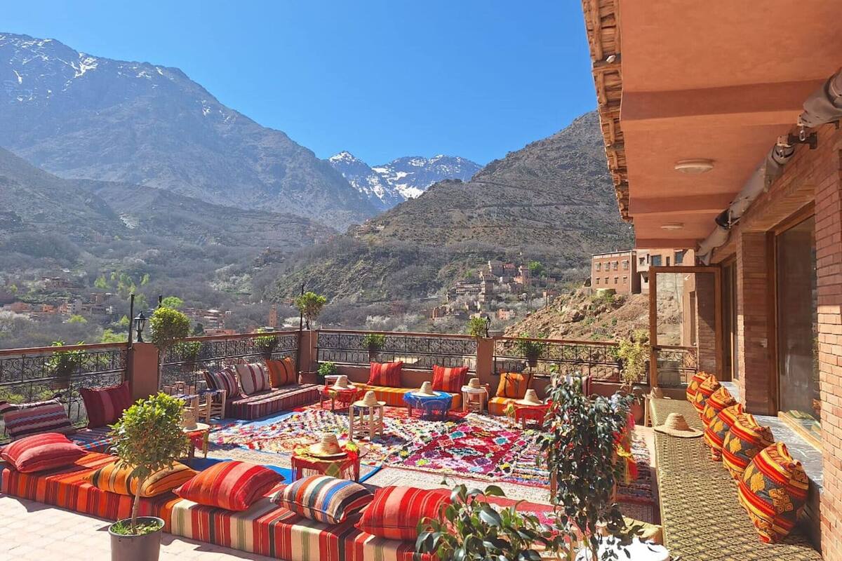 Habitación, 1 habitación, con acceso para personas discapacitadas, vista a la montaña | Terraza o patio
