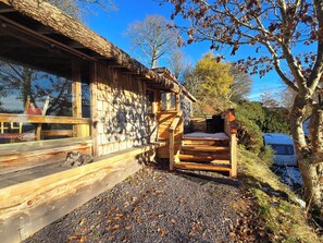 Exterior - Luxury Welsh Wooden Cabin (Corwen)