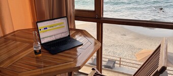 2N Equipped and furnished apartment in front of the beautiful sea of Canoas de Punta Sal