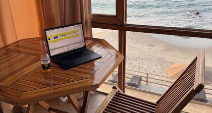 2N Equipped and furnished apartment in front of the beautiful sea of Canoas de Punta Sal