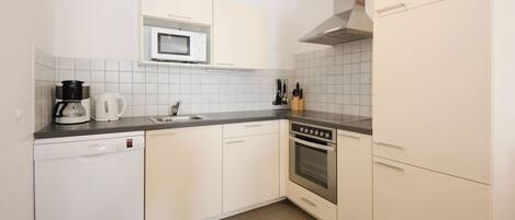 Microwave, oven, stovetop