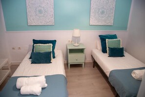 2 habitaciones, tabla de planchar con plancha y wifi gratis 