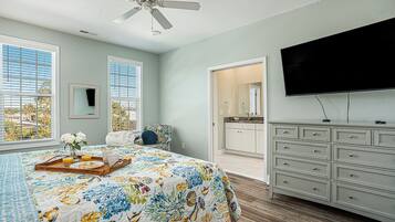 Desk, iron/ironing board, travel crib, free WiFi