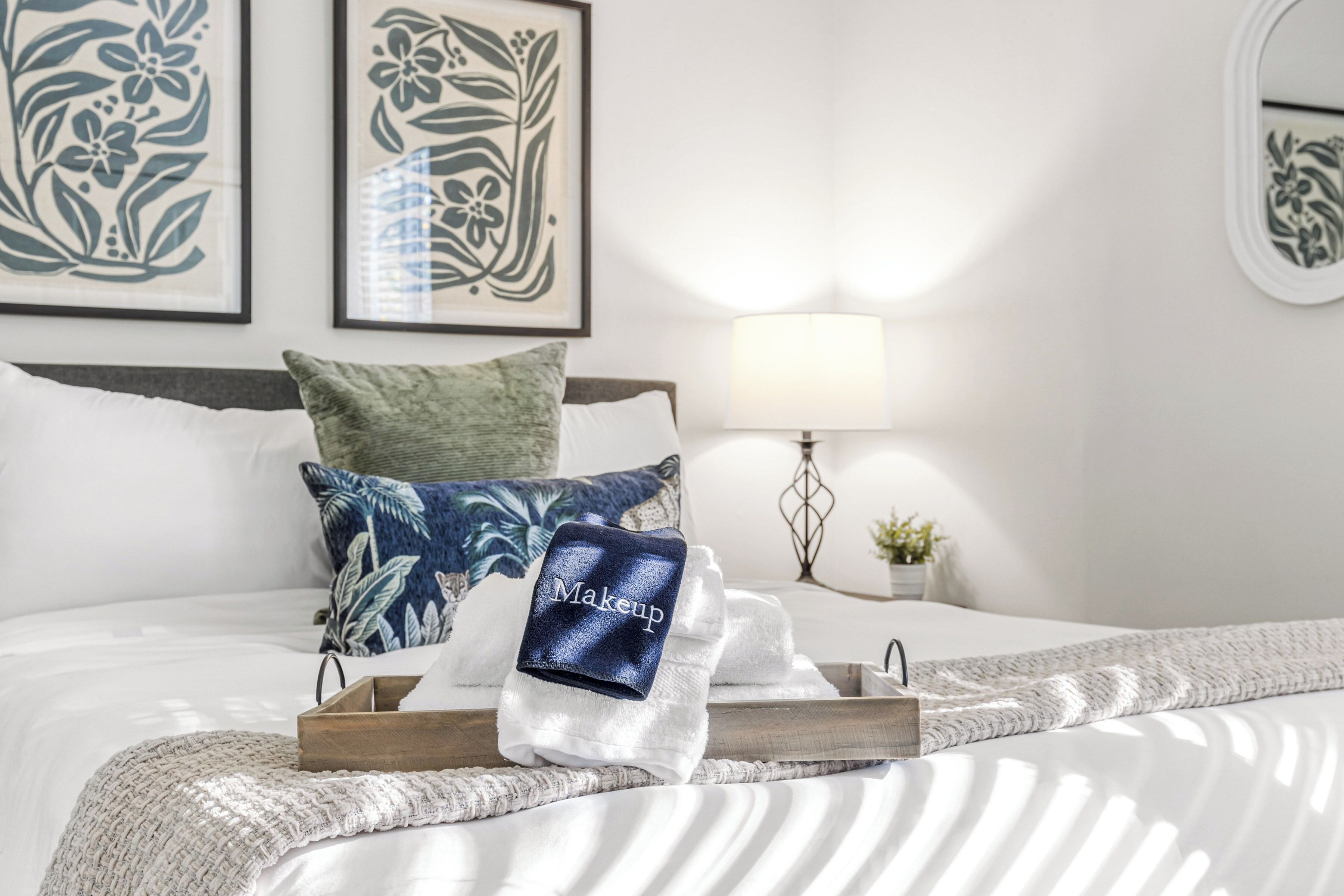 Wifi gratis y ropa de cama 