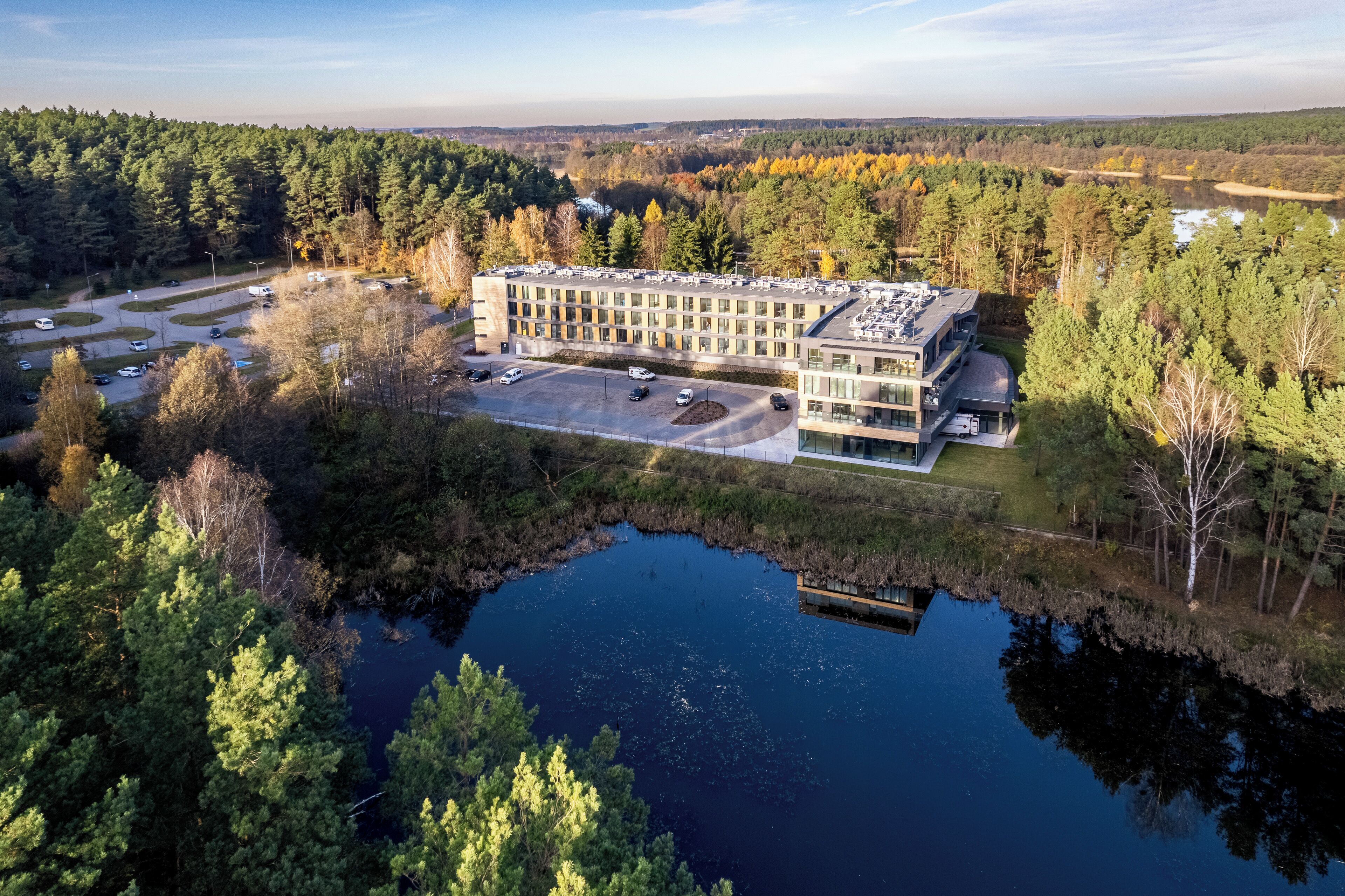 Façade de l’hébergement