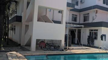 Façade de lâhĂ©bergement