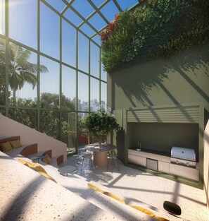 Property grounds - Comfortable apartment in a prime area of São Paulo. (São Paulo)