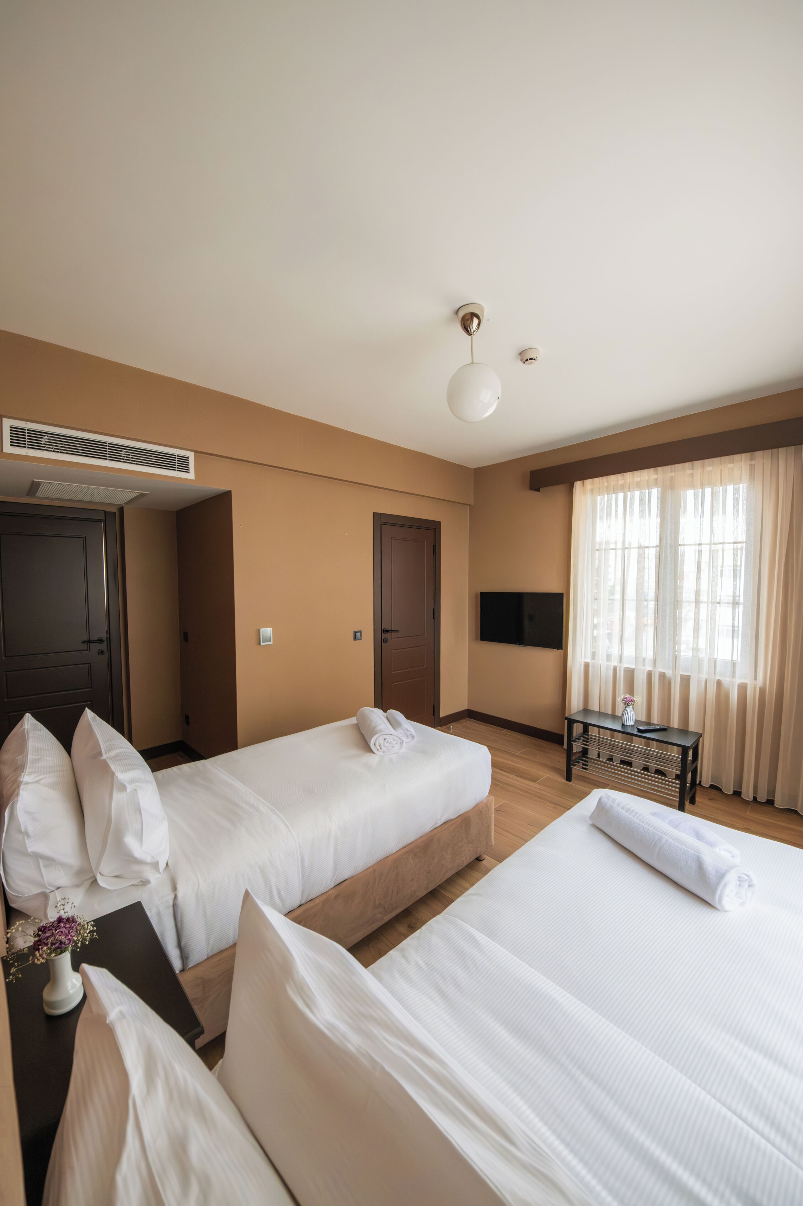 Blackout drapes, soundproofing, iron/ironing board, free WiFi