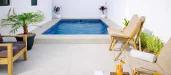 Pool loft house, 1-bedroom, 1-sofe-bed, San Juan del Sur, AC, hot water