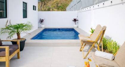 Pool loft house, 1-bedroom, 1-sofe-bed, San Juan del Sur, AC, hot water