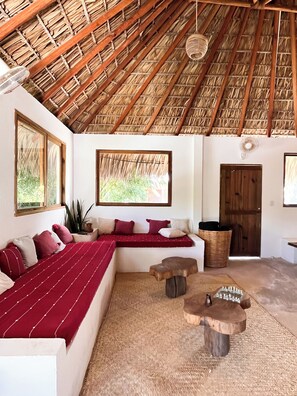 Sala de estar en el lobby