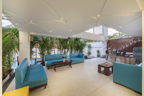 Sitzecke in der Lobby