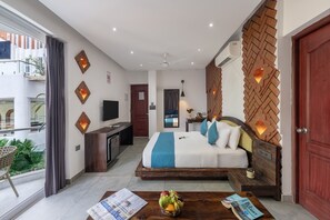 Superior Room, Balcony, Pool View | Free WiFi - Echor Kia - A Boutique Hotel Anjuna Goa (Anjuna)
