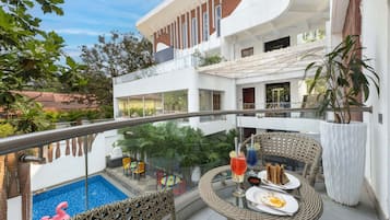 Rom – superior, balkong, bassengutsikt | Utsikt fra rommet