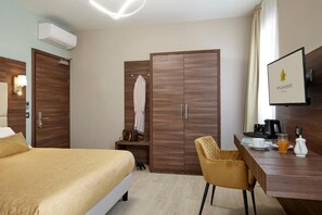 Minibar, caja de seguridad en la habitación y insonorización