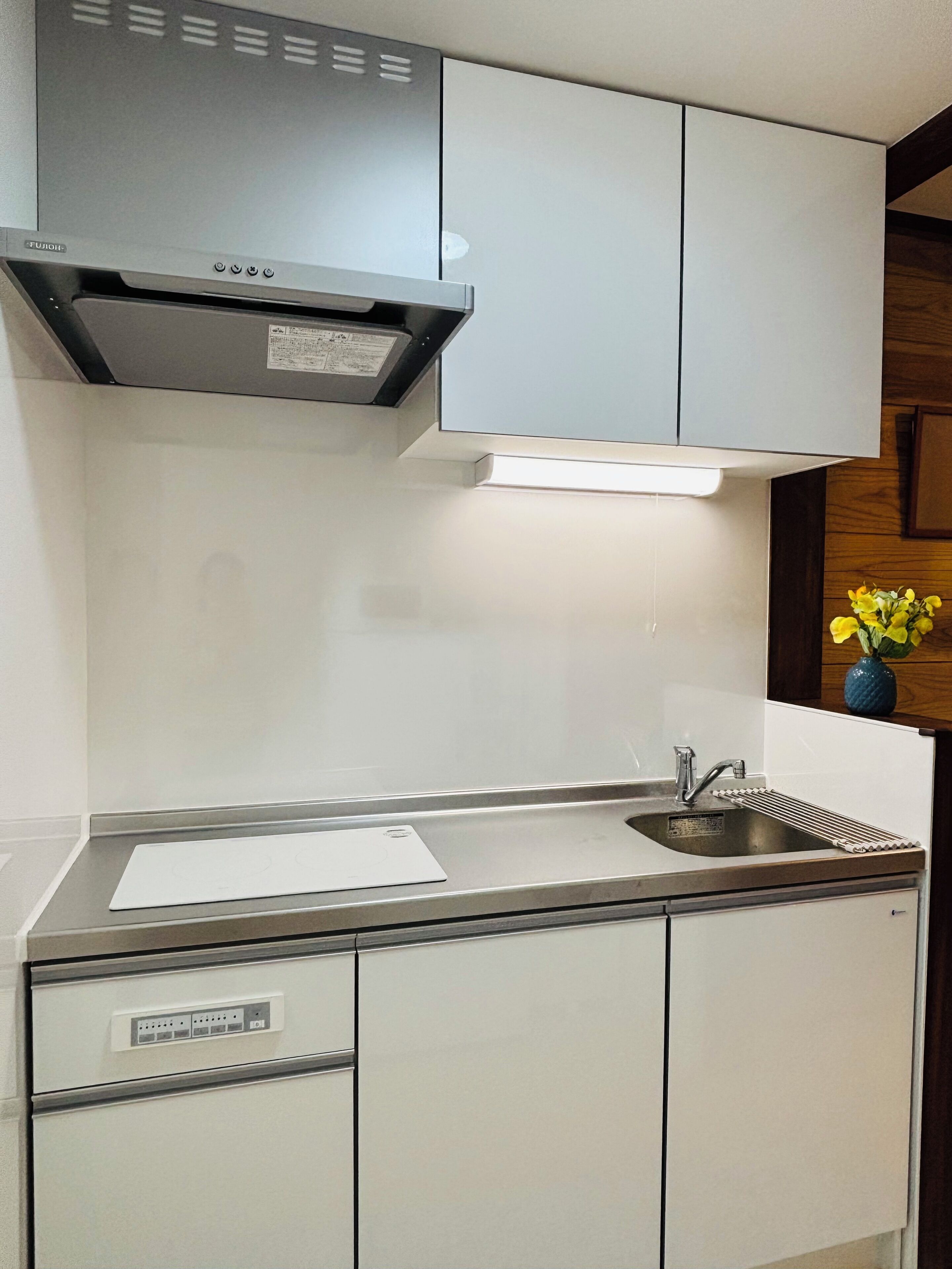 Casa, no fumadors, vistes a la ciutat (Lapis House 101) | Cuina privada | Frigorífic, microones i placa de cuina 