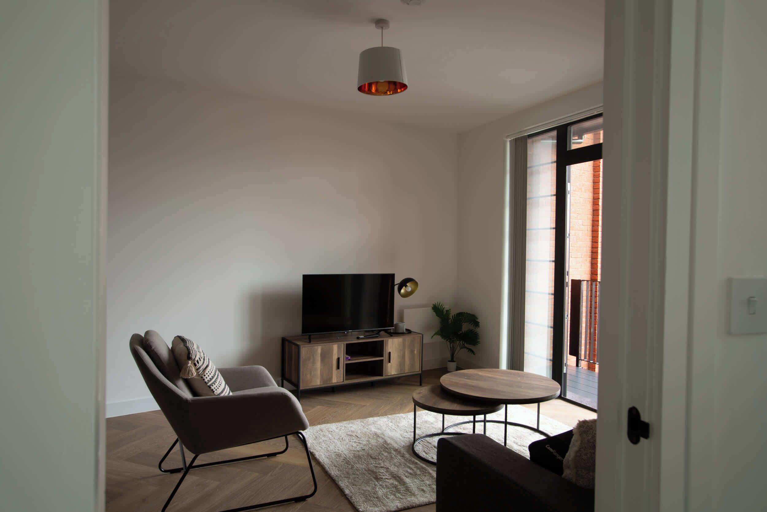 Bright & Contemporary 1bed Apartment In Birmingham - Birmingham