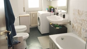 Shared Dormitory, 1 Bedroom, Smoking | Bathroom - Room-spacious Room in Three-room Apartme (Sesto San Giovanni)