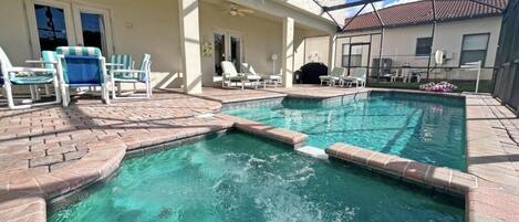 House, 4 Bedrooms | Pool | A heated pool