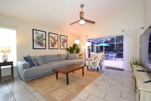 Villa, 4 Bedrooms | Living area - Villa Tropics 4 Bedroom Villa (Kissimmee)