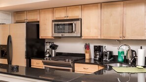 Leilighet, 2 soverom | Eget kjøkken | Kjøleskap, ovn og brødrister