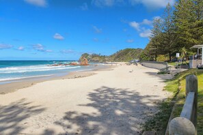 Beach - Bright, Funky Coastal Getaway – 2 Bedroom Holiday Unit (Port Macquarie)